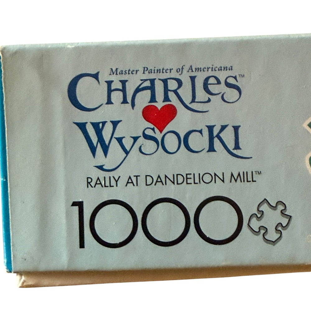 Buffalo Charles Wysocki Rally at Dandelion Mill 1000 Pc Puzzle UNCOUNTED - Picture 9 of 11